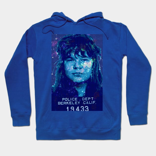 Janis Joplin Mugshot Hoodie by SABREart